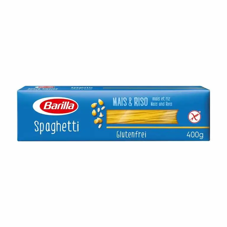 Barilla Pasta Spaghetti n. 5 glutenfrei aus Reis und Mais – 12er Pack (12x400g)