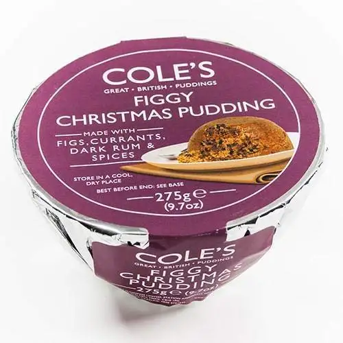 Cole's Figgy Christmas Pudding 275g