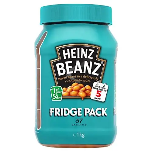 Heinz Beanz Kühlschrank-Pack 1 kg (Packung mit 6 x 1kg)