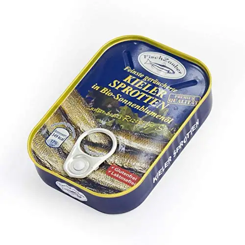 Fischzauber Kieler Sprotten in Sonnenblumenöl (110 g)