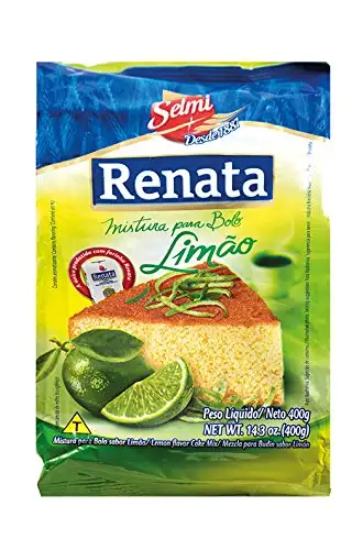 Backmischung für Kuchen mit Limettengeschmack, Beutel 400g - Mistura para Bolo de Limão RENATA