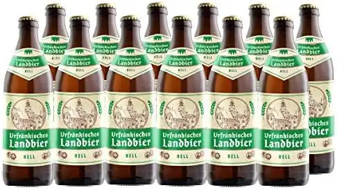 Urfränkisches Landbier Hell 12 Flaschen je 0,5 l