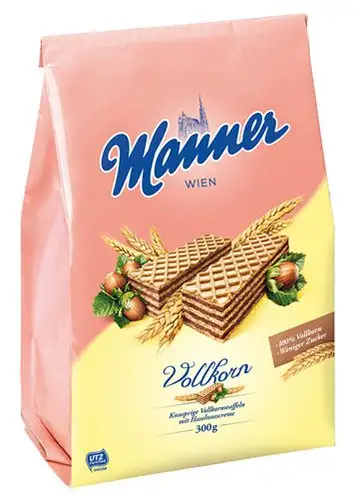 5x Manner - Schnitten Vollkorn UTZ - 300g