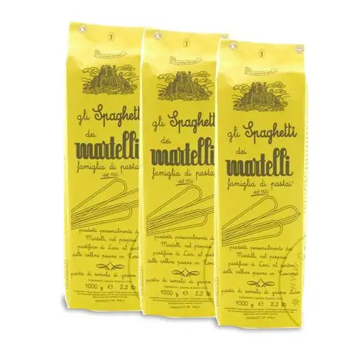 Martelli Spaghetti Nudeln, 3 x 1.000g - Sparpaket