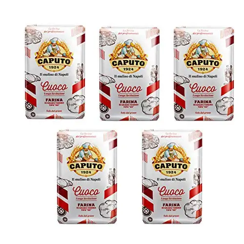 Rot Mehl Caputo "00" Pizza Chef 1 kg (5 Stück)