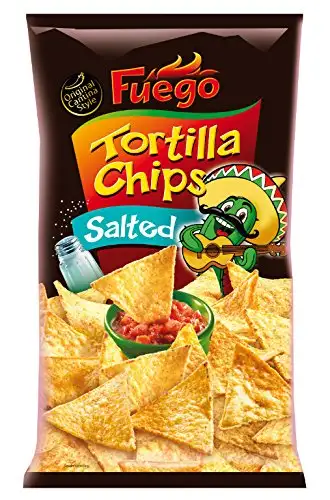 Fuego Tortilla Chips Salted, 450 g