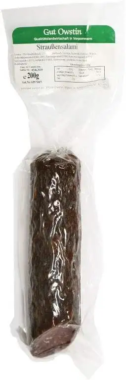 Straussen-Salami im Stück (200g)