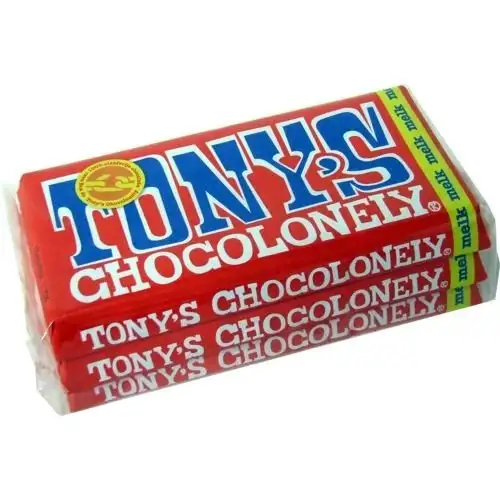 Tonys Chocolonely 'Melk' 3 x 180g (Vollmilch-Schokoladentafel)