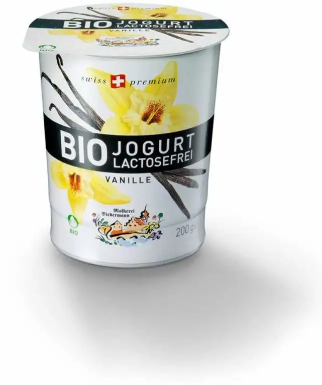 Molkerei Biedermann Bio Bio Jogurt lactosefrei Vanille (6 x 200 gr)