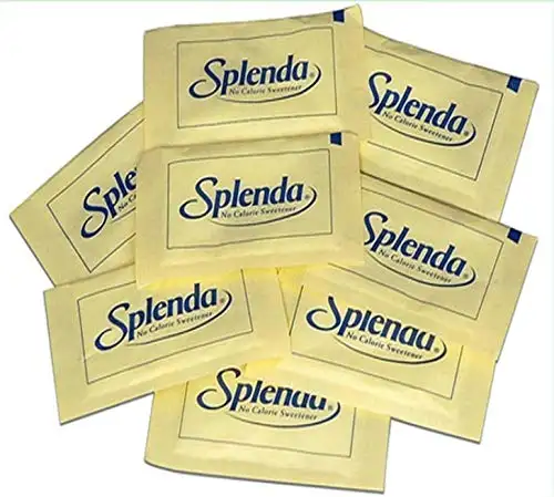 100 Stück Splenda / Süßstoff / Zuckerersatz / Süssungsmittel / Fettarm und Kallorienfrei. / Diät fett abnehmen
