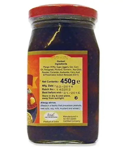 Rishta - Scharfes Chutney aus Mango (Gorkeri)