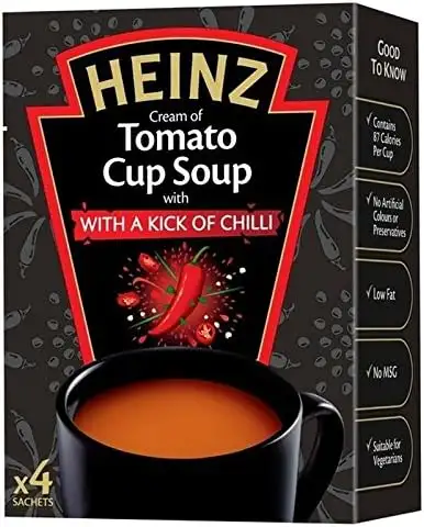 Heinz Tomato Chili Tasse Suppe 90 G (Packung von 6)