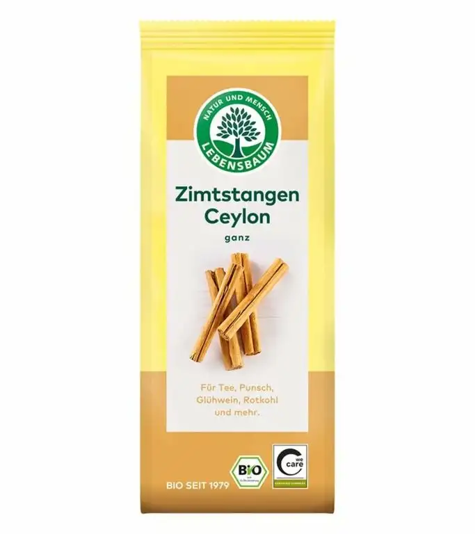 Lebensbaum Zimtstangen Ceylon, Ganz, 10 g