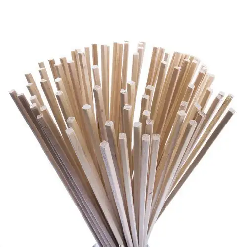 X 50 Traditionell Zuckerwatte Stäbe 280mm X 3.5mm X 3.5mm Fairground von Loypack