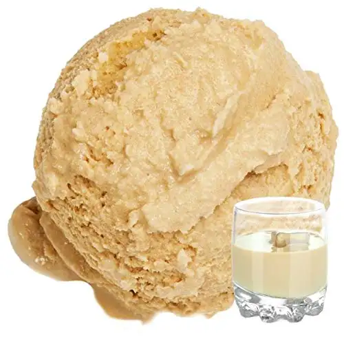 1 Kg Baileys Irish Cream Geschmack Eispulver VEGAN - OHNE ZUCKER - LAKTOSEFREI - GLUTENFREI - FETTARM, auch für Diabetiker Milcheis Softeispulver Speiseeispulver Gino Gelati