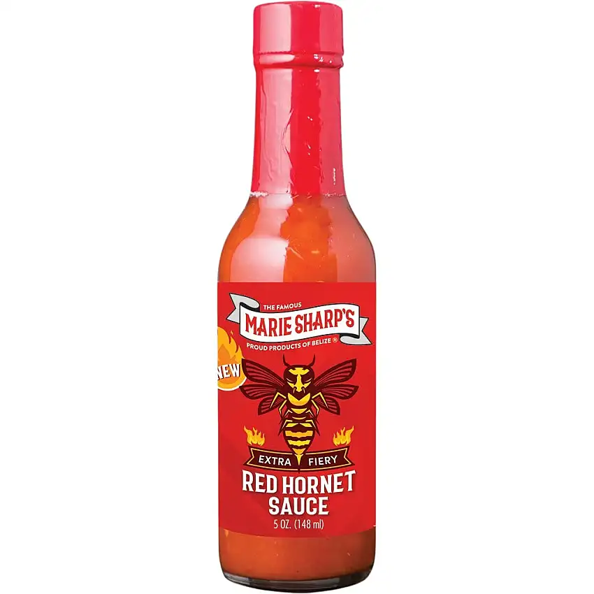 Marie Sharp's Red Hornet Limited Edition Trinidad Scorpion Hot Sauce