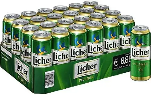 Licher Pilsener, EINWEG (24 x 0.5 l)