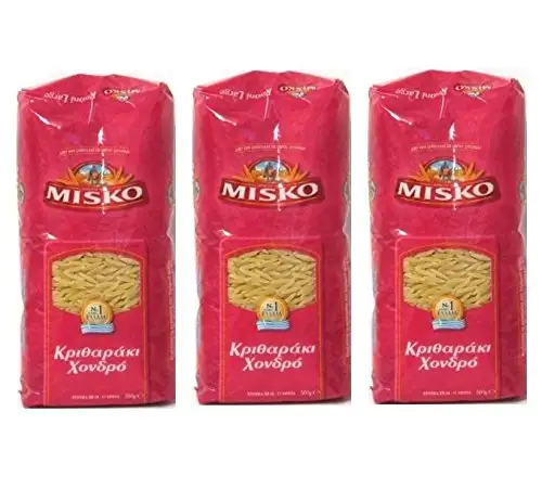 3x 500 g Set Reisnudeln dick aus Griechenland Hartweizennudeln Hartweizen griechische Reis Nudeln 1,5 kg + Probiersaachet Olivenöl aus Kreta a 10 ml