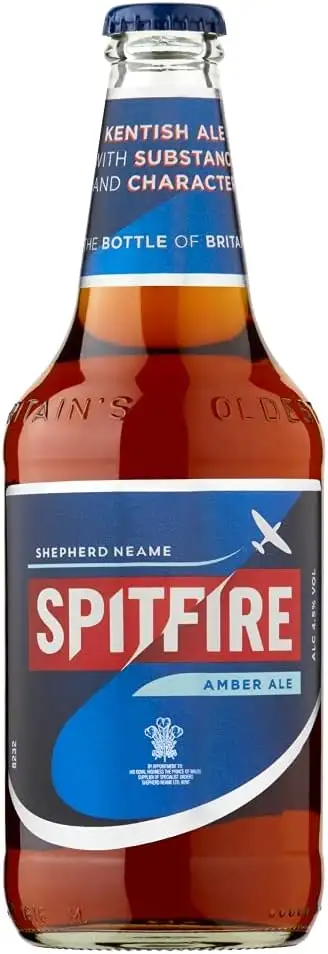 Shepherd - Naeme Spitfire Kentish Ale Bier 4,5% Vol. - 0,5l inkl. Pfand