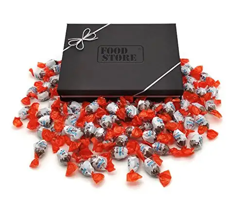 Kinder Schoko-Bons Geschenkbox - 77 Schoko-Bons hochwertig verpackt, perfekt für alle die gerne naschen!