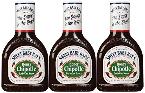 Sweet Baby Ray's Honey Chipotle BBQ Sauce (18 oz) 3 Pack by Sweet Baby Ray's