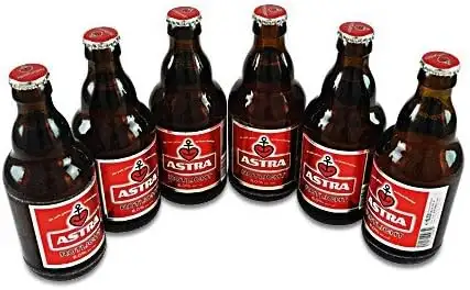 Astra Rotlicht Bier (6 Flaschen Bier à 0,33 l / 6,0% vol.)
