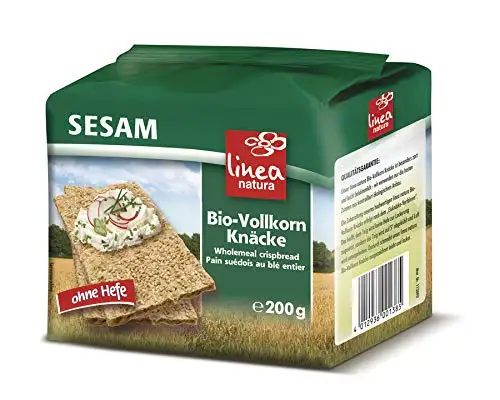 Linea Natura - Sesam Vollkorn Knäcke - 200 g - 10er Pack