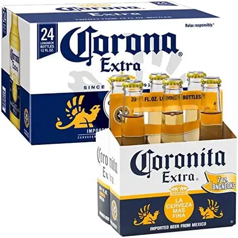 Bier Corona 24x35,5cl (Box 24 Flaschen)