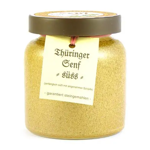 Senfmühle Kleinhettstedt Thüringer Senf süß - 270 ml