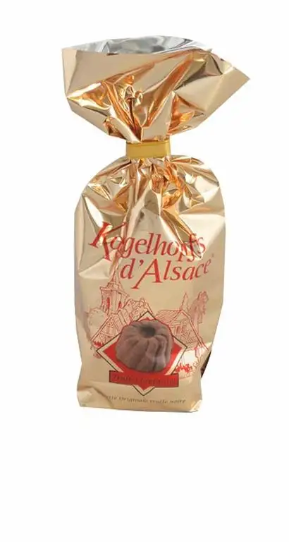 Feinherbe Trüffel Spezialität der Chocolaterie Bruntz, im Elsaß, Kougelhopfs d'Alsace, truffes fondantes, 150g