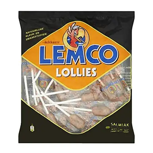 Lemco Lollies Salmiak 150 st.