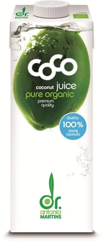 Dr. Antonio Martins Bio Coco Juice Pur (6 x 1000 ml)