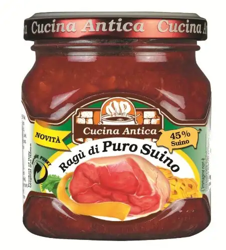 Cucina Antica - Pure Pork Sauce - 200 g (Pack of 2 Glass Jar) [Misc.]