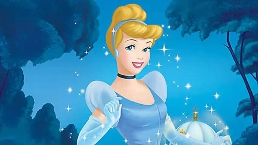 Cinderella Tortenaufleger, Rechteckig A4 - Geburtstag Tortenbild Zuckerbild Tortenplatte Oblate Kuchenzuckerplatte