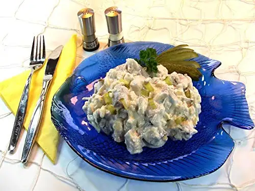 Klaassen Emder-Matjes-Stipp, Zwiebel-Matjesfilets (ohne Haut), Salatmajonnaise, Äpfel, Zwiebel, GewürzGurke, 500g
