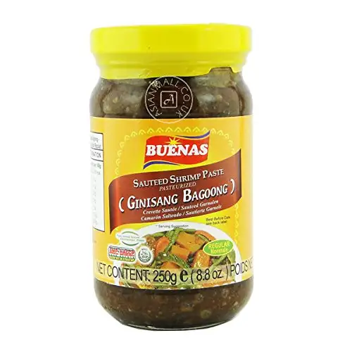 BUENAS Sautierte Garnelenpaste (pasteurisiert) Ginisang Bagoong - Regular 250 g