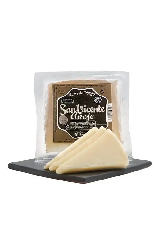 San Vicente Añejo, Spanischer Schafskäse - 8 Monate Gereift (1 x 250 g)