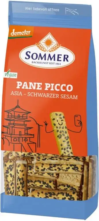 Sommer & Co. Bio Demeter Pane Picco -ASIA-, vegan (2 x 150 gr)