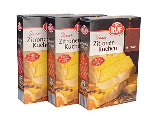 RUF Zitronen Kuchen 500g 3 Stück