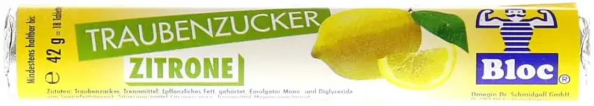 Bloc Traubenzucker Zitrone Rolle