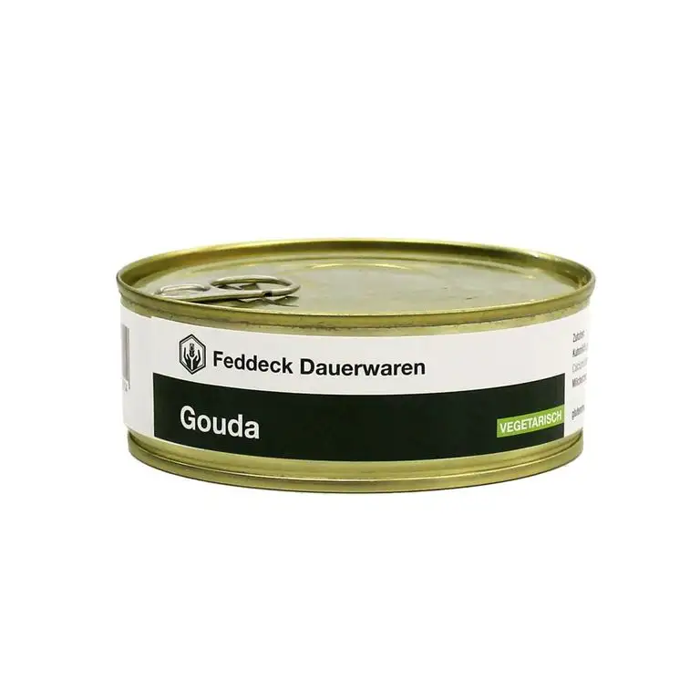 Dosenkäse Gouda, 200 g, mit Ring-Pull-Verschluss