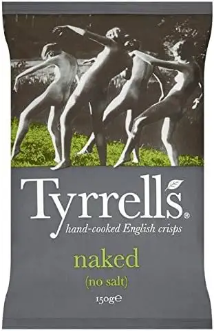 Tyrrells Nackt (Ohne Salz) Chips 150G