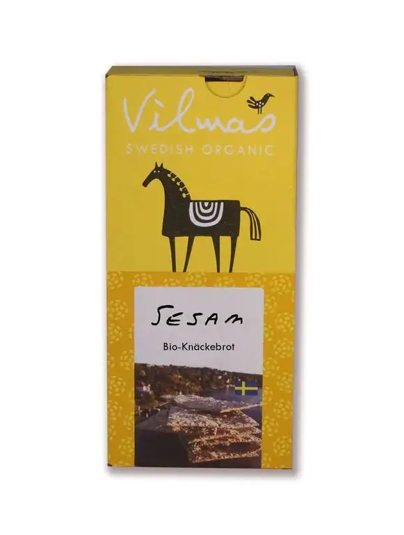 Vilmas Sesam Bio Knäckebrot 130 g