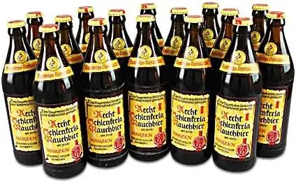 Aecht Schlenkerla Rauchbier (16 Flaschen à 0,5 l / 5,1% vol.)