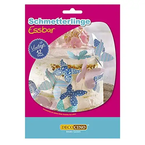 Essbare Schmetterlinge Vintage