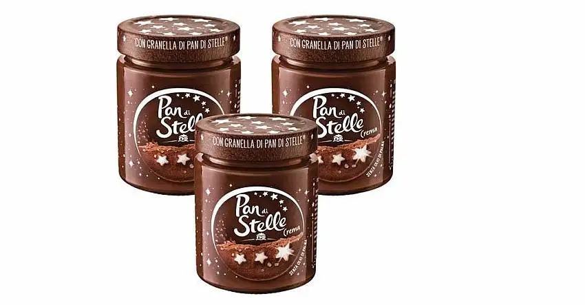 3x Pan di stelle Crema Spalmabile Haselnuss Streichfähige Sahne 330 g