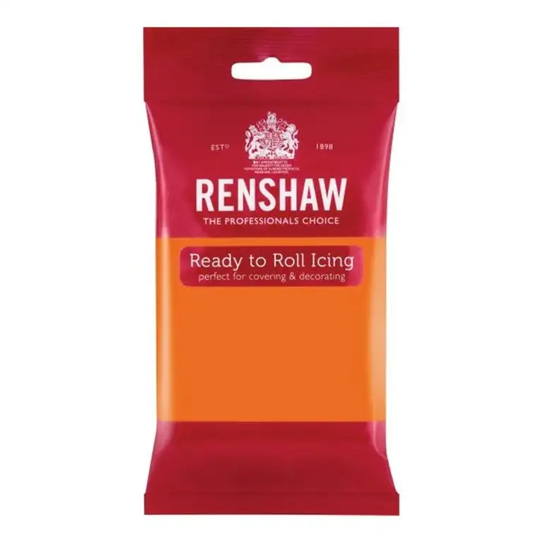 Regalice - Rollfondant, Fondant Farbe Orange