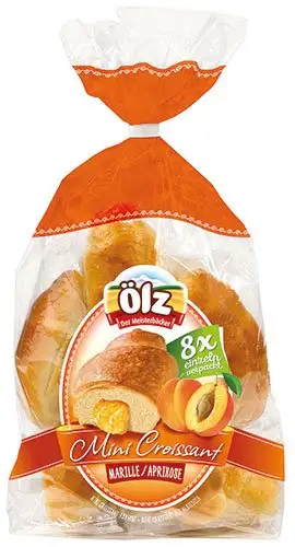 6x Ölz - Marille Croissants Mini - 200g