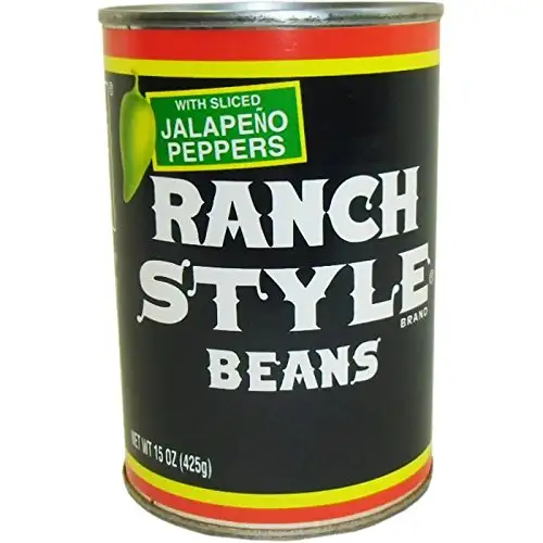 Ranch Style Baked Beans with Jalapeno Peppers
