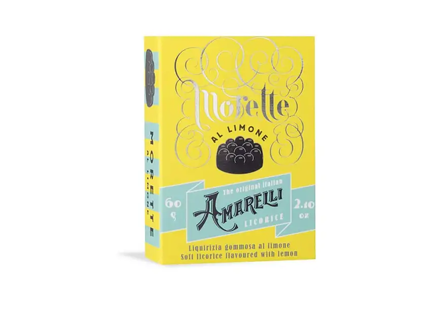 Morette gewürzt mit Zitrone - 4x60 gr - Liqurizia Amarelli